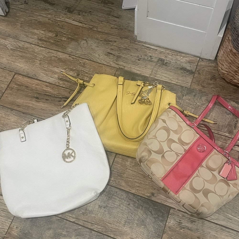 Michael Kors/coach/ Jessica Simpson purse lot!